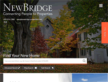 Tablet Screenshot of newbridge-properties.com
